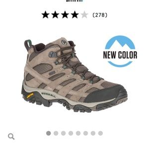 Men’s Merrell hiking boots- Moab 2